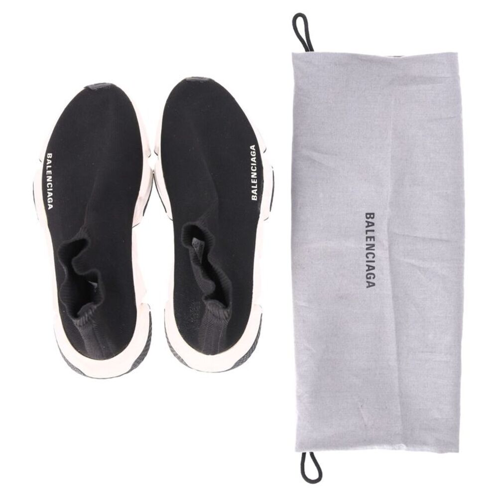 Balenciaga Speed Sneakers in Black Polyester - Picture 6 of 12